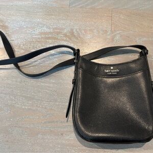 Kate Spade Black Pebbled Leather Crossbody